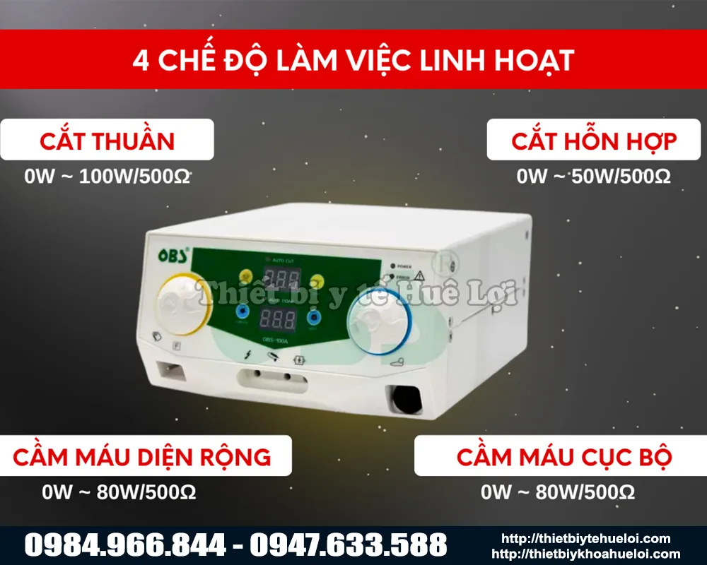 dao mổ điện cao tần thú y đơn cực giá rẻ