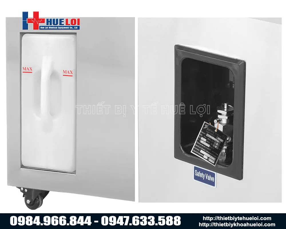 Nồi hấp tiệt trùng bằng hơi nước tự động có sấy khô đa năng