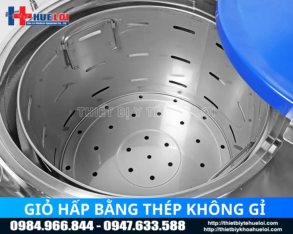 Giỏ hấp của nồi hấp tiệt trung y tế có sấy khô cao cấp
