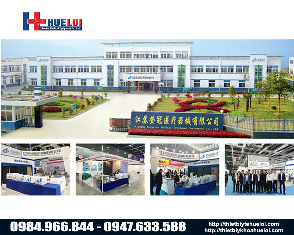 Nhà máy sản xuất nồi hấp tiệt trung hơi nước