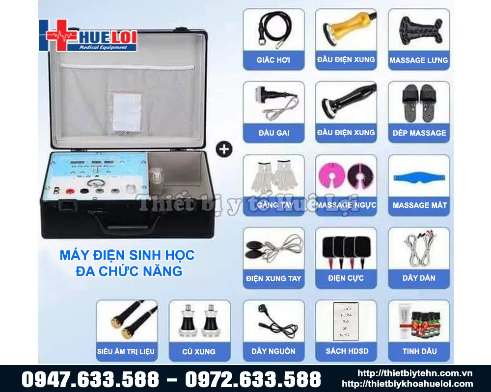 Phụ kiện máy điện sinh học đa chức năng