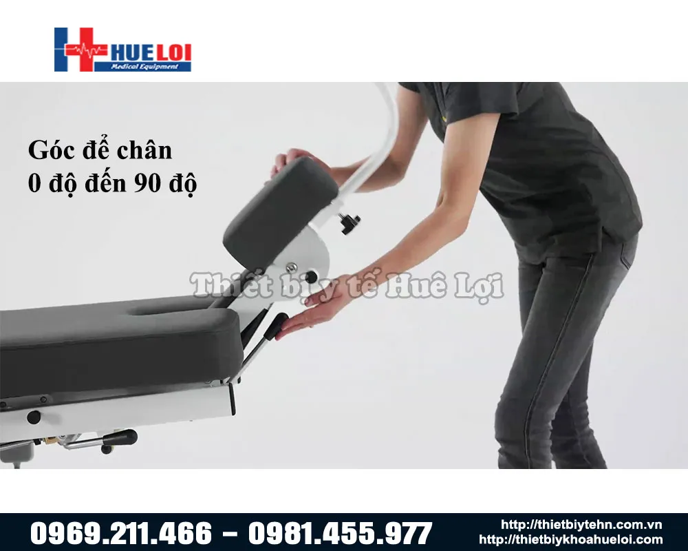 Phần để chân của giường tác động cột sống toàn thân EL07