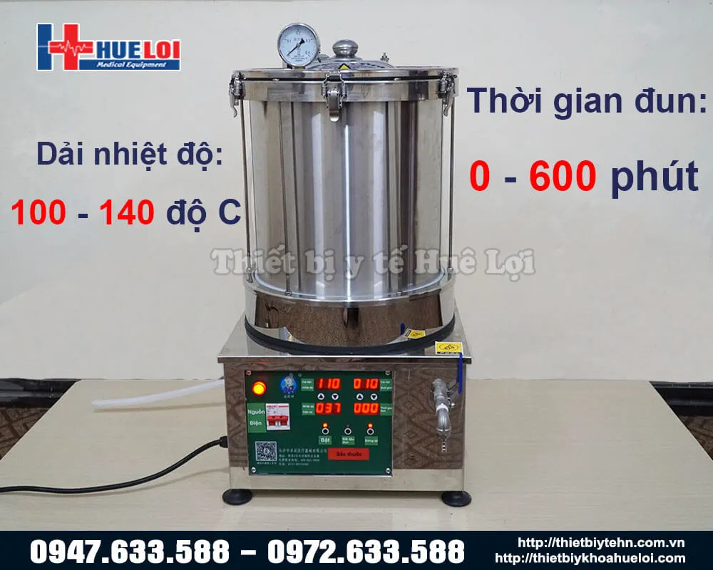 Máy sắc thuốc vi áp suất