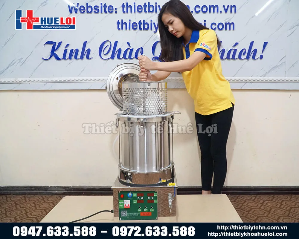 Nồi sắc thuốc vi áp suất bằng điện