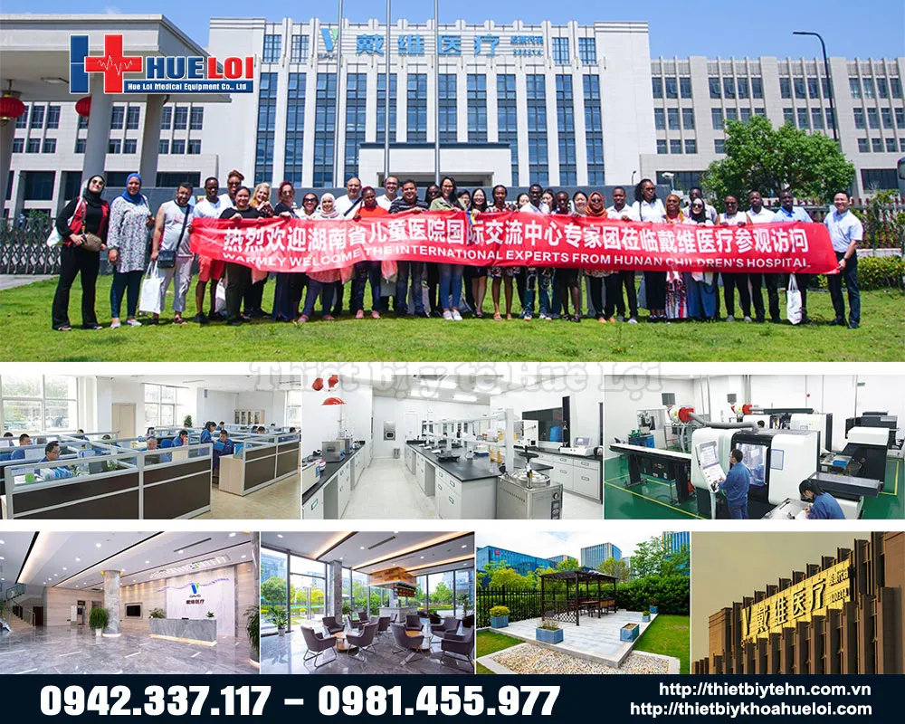 Nhà máy sản xuất giường sưởi hồng ngoại cho trẻ sơ sinh hkn 93b - Ningbo David 