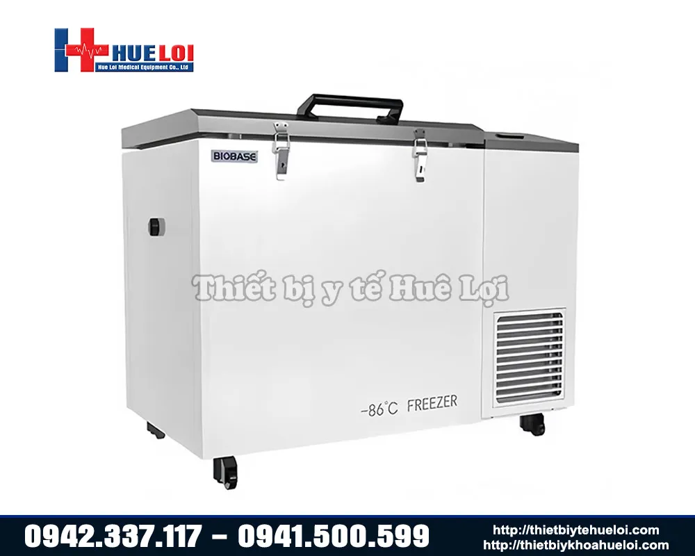 TỦ BẢO QUẢN MẪU ĐÔNG SÂU KIỂU NGANG (-86°C) CHUYÊN DỤNG