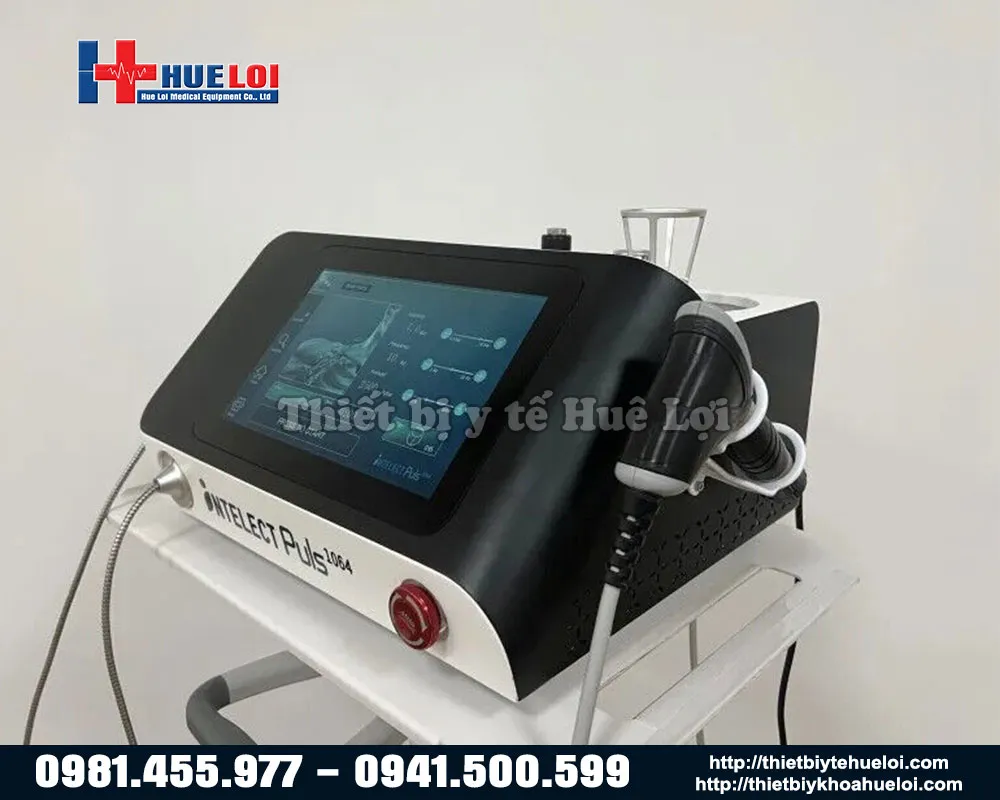 Máy xung kích trị liệu kết hợp laser công suất cao
