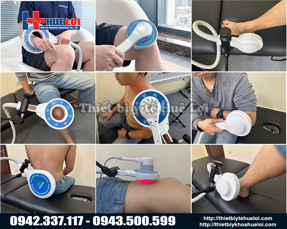 Trị liệu cơ xương khớp bằng máy pmst max duo