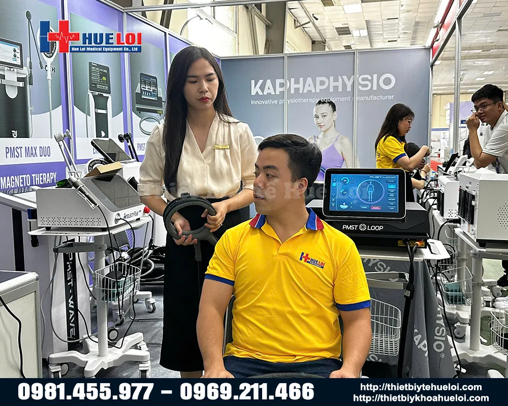 Máy từ trường xung điện trị liệu toàn thân