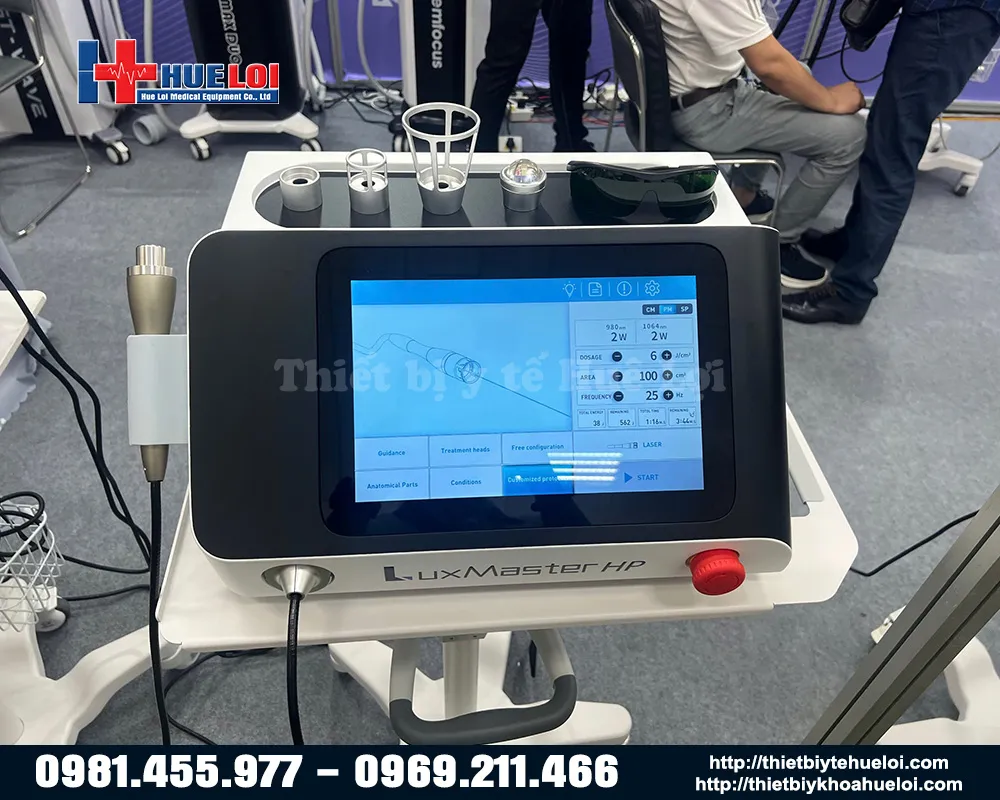 máy laser trị liệu công suất cao đa bước sóng