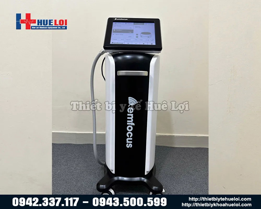 Thiết bị vật lý trị liệu máy xung kích emfocus thế hệ mới nhất