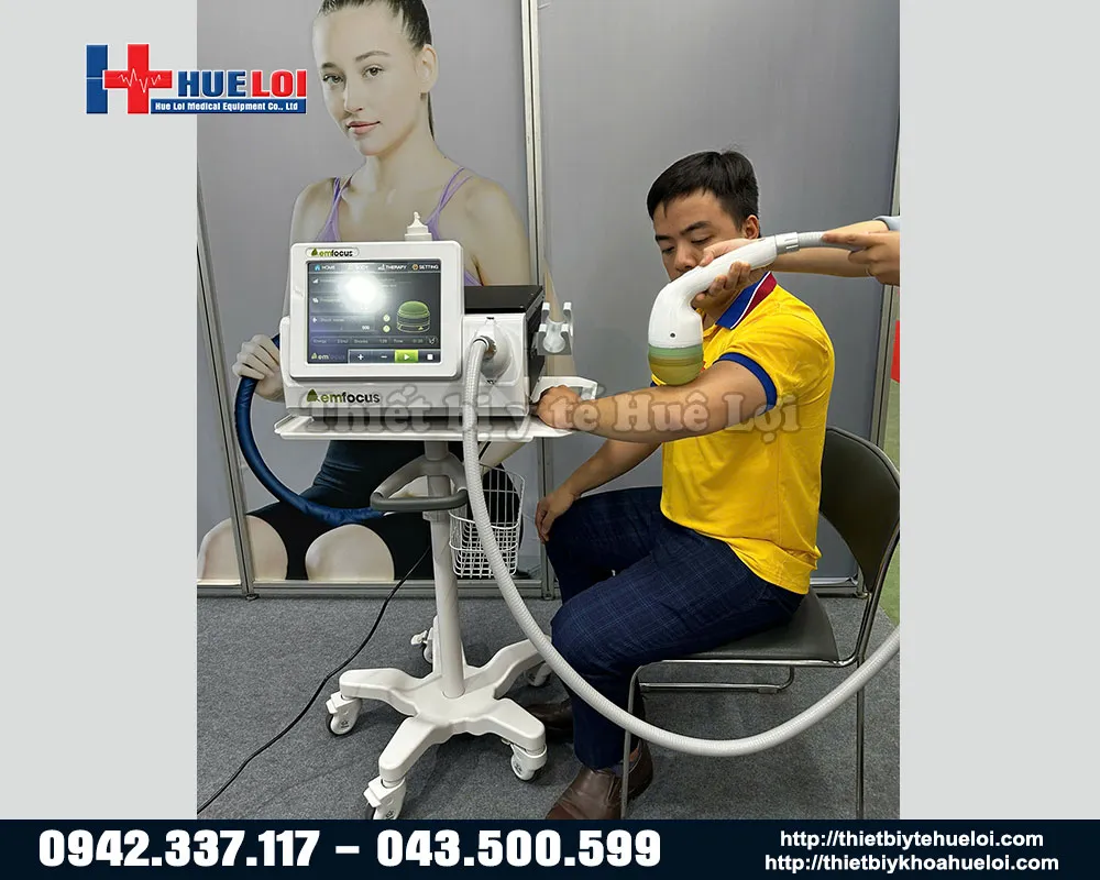 Máy xung kích hội tụ emfocus tần số thấp
