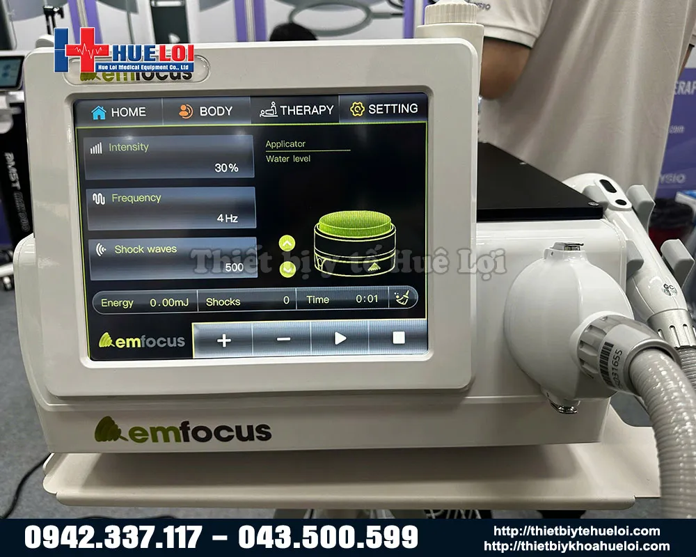 Máy xung kích trị liệu emforcus