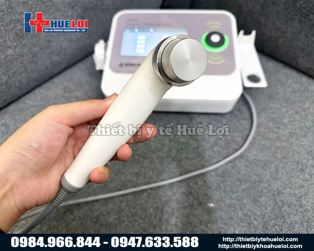 Tay cầm trị liệu 3mhz của máy siêu âm trị liệu đa tần haobro
