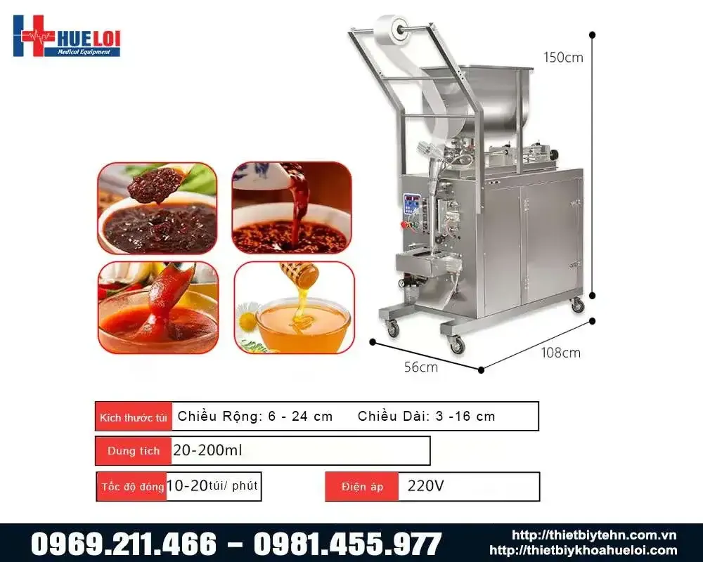 MÁY ĐÓNG TÚI CHẤT LỎNG CÓ CHỨA TẠP CHẤT