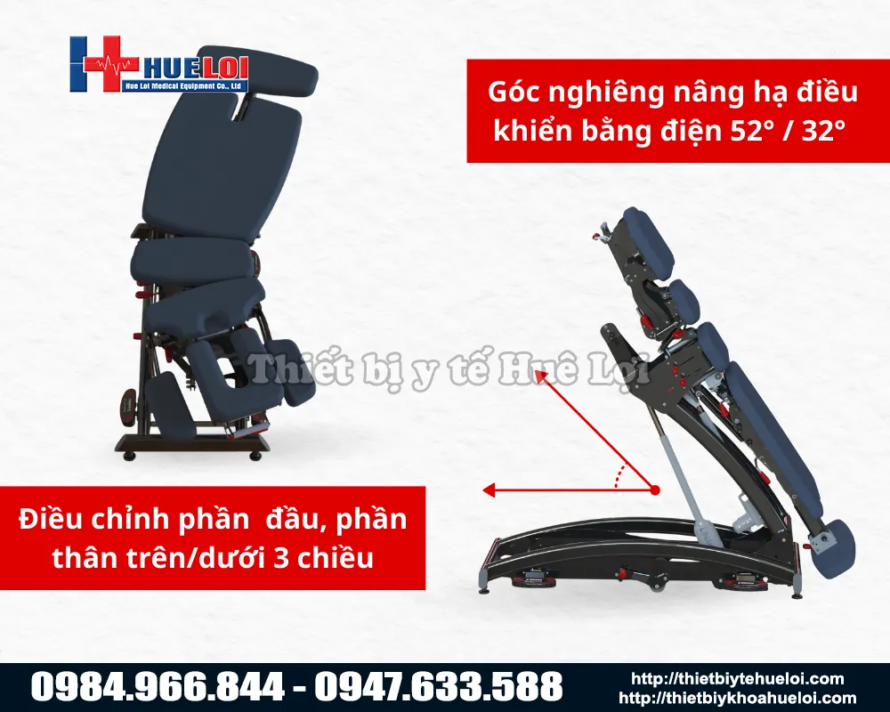Bàn nắn chỉnh xương toàn thân thế hệ mới