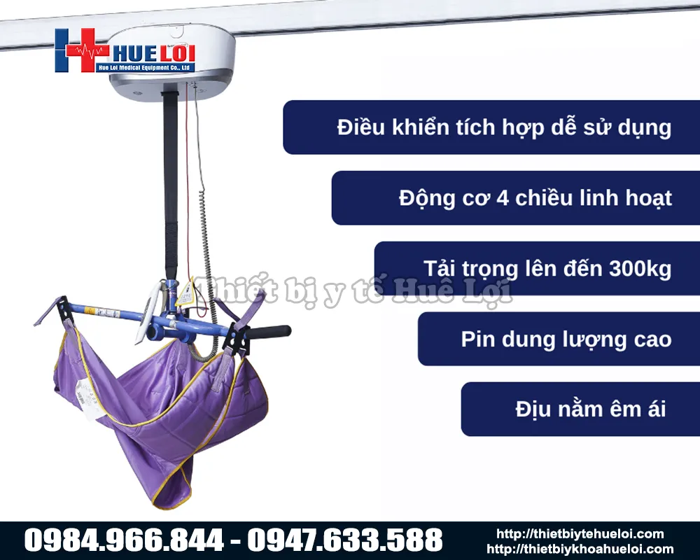 Máy di chuyển bệnh nhân cao cấp