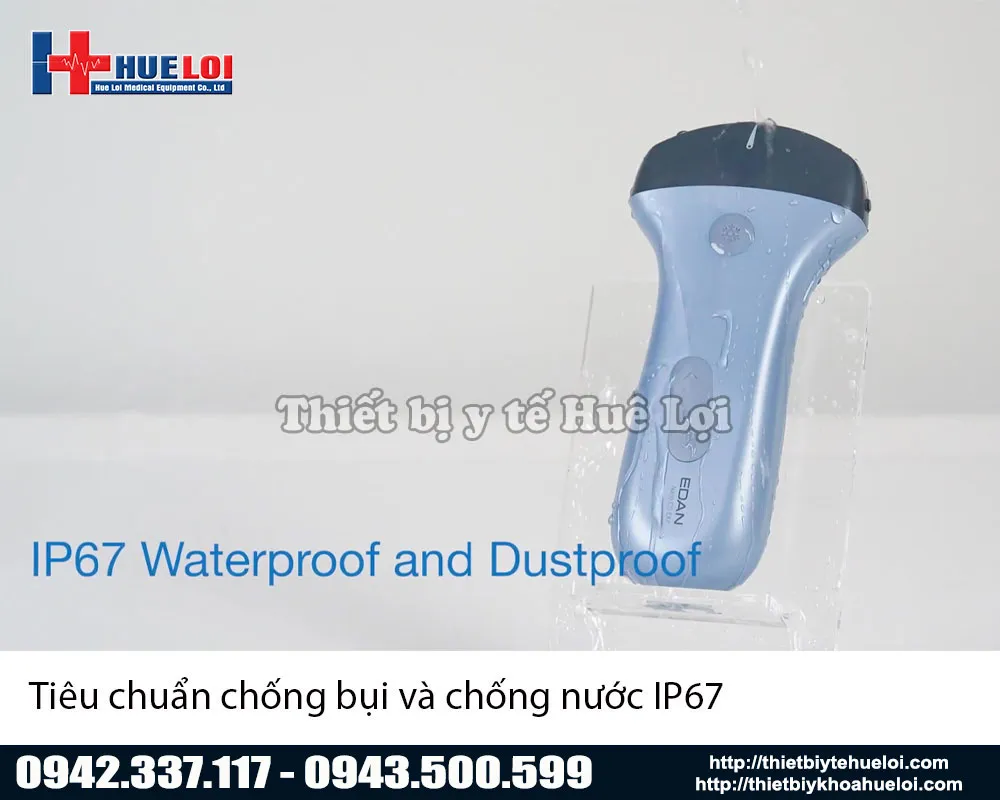 Tính năng kháng nước của máy siêu âm di động edan thế hệ mới