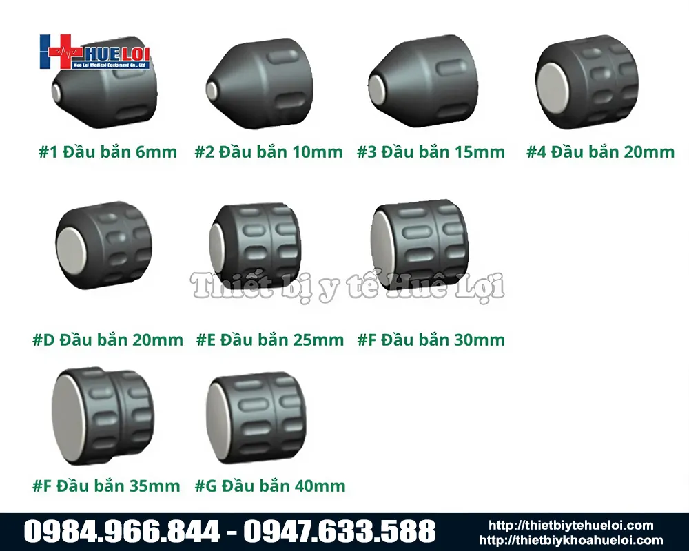 Đầu bắn của máy xung kích texua t703