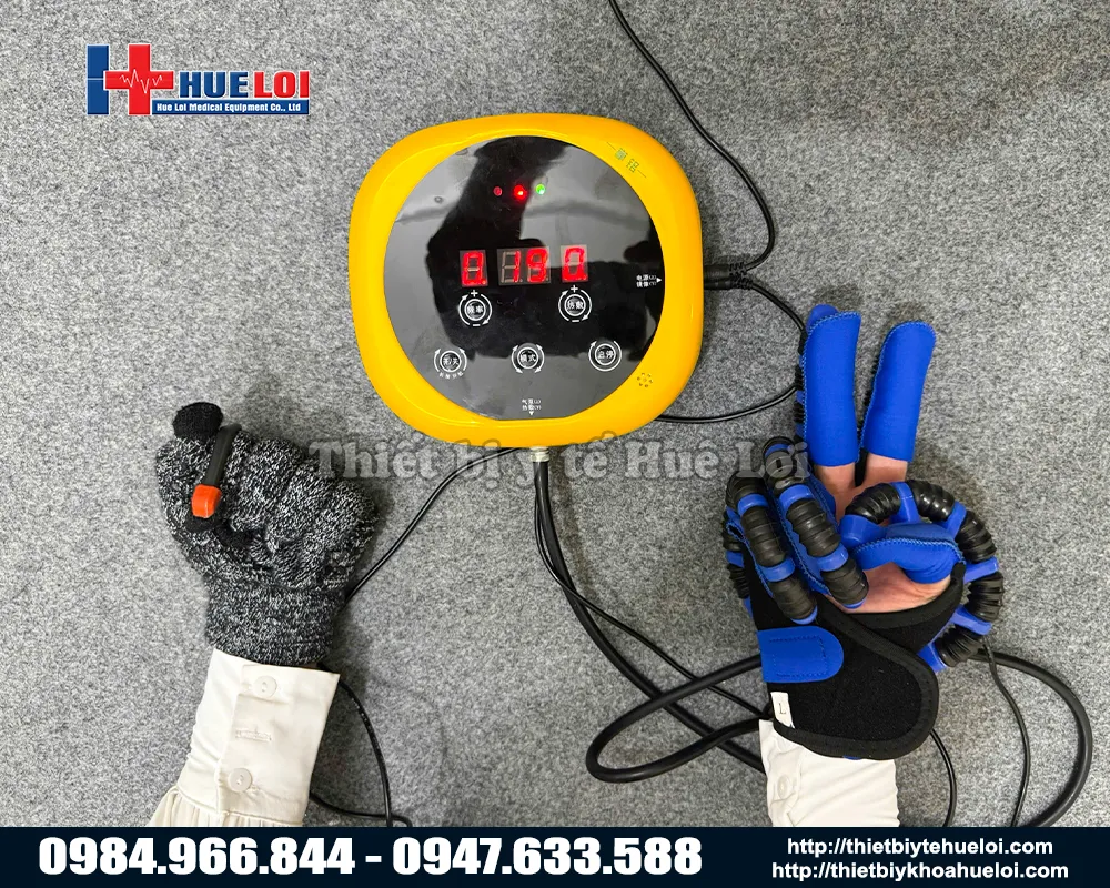 Chế độ tập đối chiếu của găng tay robot thế hệ mới