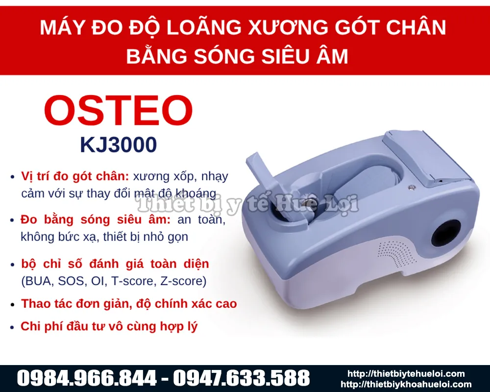 MÁY ĐO MẬT ĐỘ CANXI XƯƠNG GÓT CHÂN THẾ HỆ MỚI