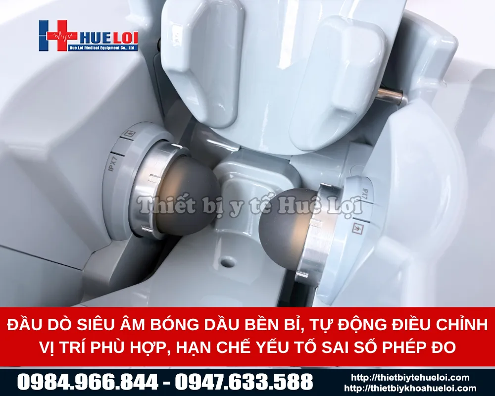 Vị trí đo của máy đo loãng xương gót chân OSTEOKJ3000M