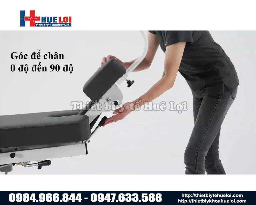 Phần để chân của giường tác động cột sống toàn thân EL07