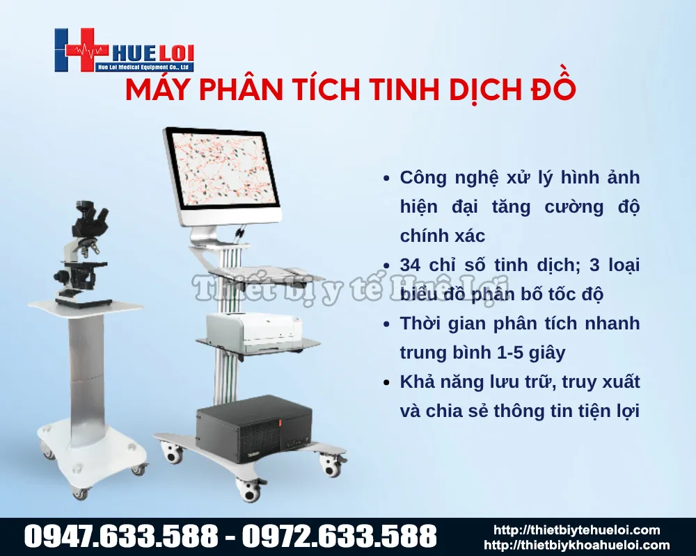 Máy phân tích tinh dịch đồ thế hệ mới