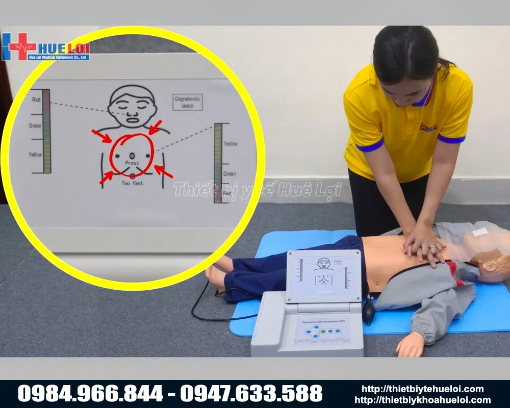 MÔ HÌNH THỰC HÀNH CẤP CỨU NGỪNG TUẦN HOÀN MÁU Ở TRẺ EM