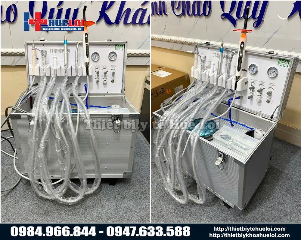 Vali nha khoa di động