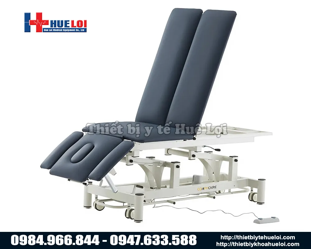 Giường chiropractic chia chân linh hoạt