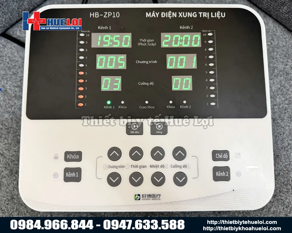 m&aacute;y điện xung trung tần đa k&ecirc;nh gi&aacute; rẻ