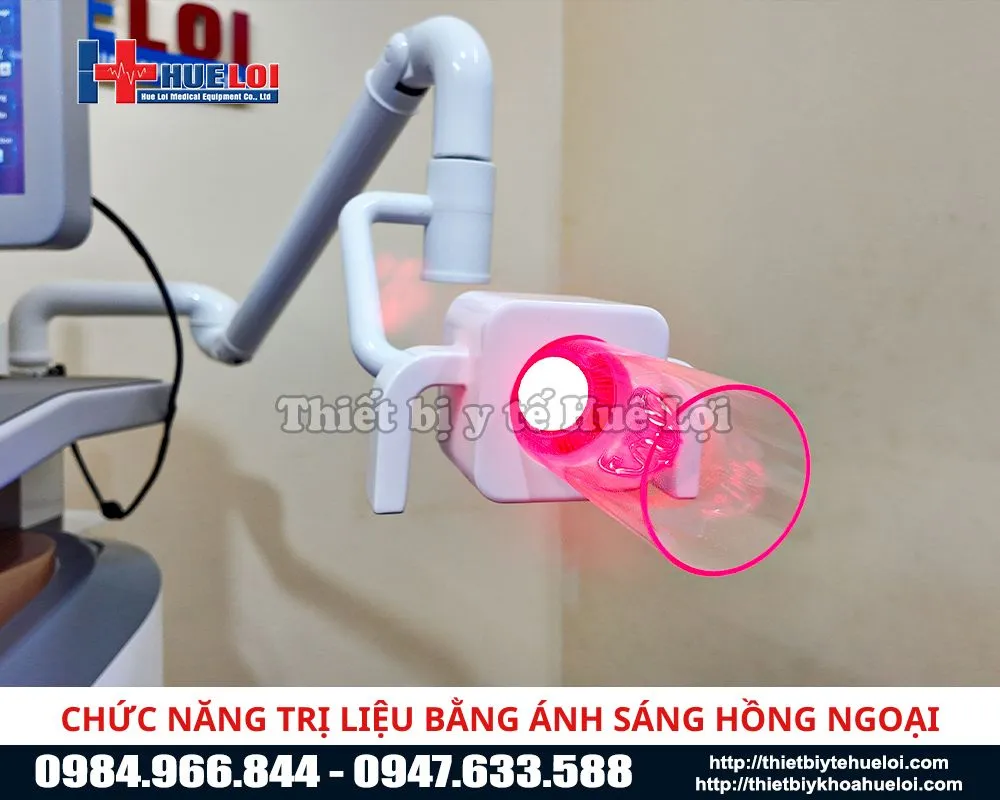 Trị liệu bằng đèn hồng ngoại từ máy điều trị xuất tinh sớm sw305