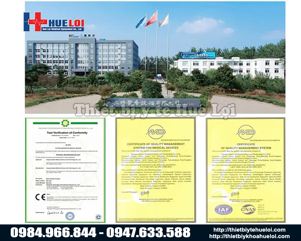 Thông tin nhà sản xuất Sanwe Medical