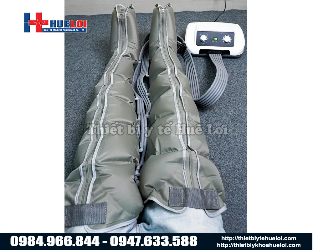 Trị liệu v&ugrave;ng ch&acirc;n bằng m&aacute;y massage bằng hơi 