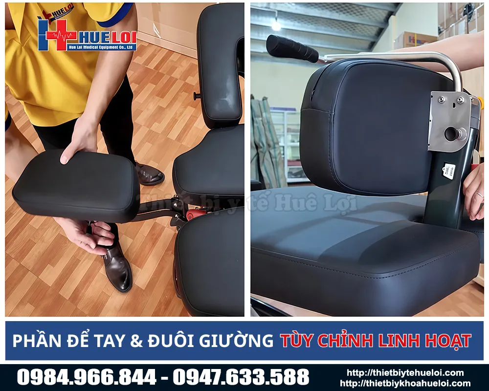 Cấu tạo bàn nắn chỉnh xương Manuthera 242 cao cấp