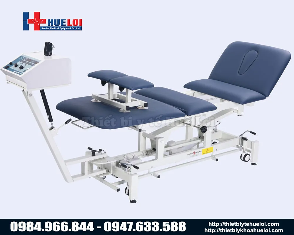 B&agrave;n k&eacute;o gi&atilde;n cột sống lưng v&agrave; cổ cao cấp CY-C101F