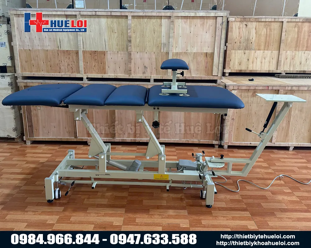 Giường k&eacute;o gi&atilde;n cột sống CY-C101F m&agrave; Hu&ecirc; Lợi ph&acirc;n phối