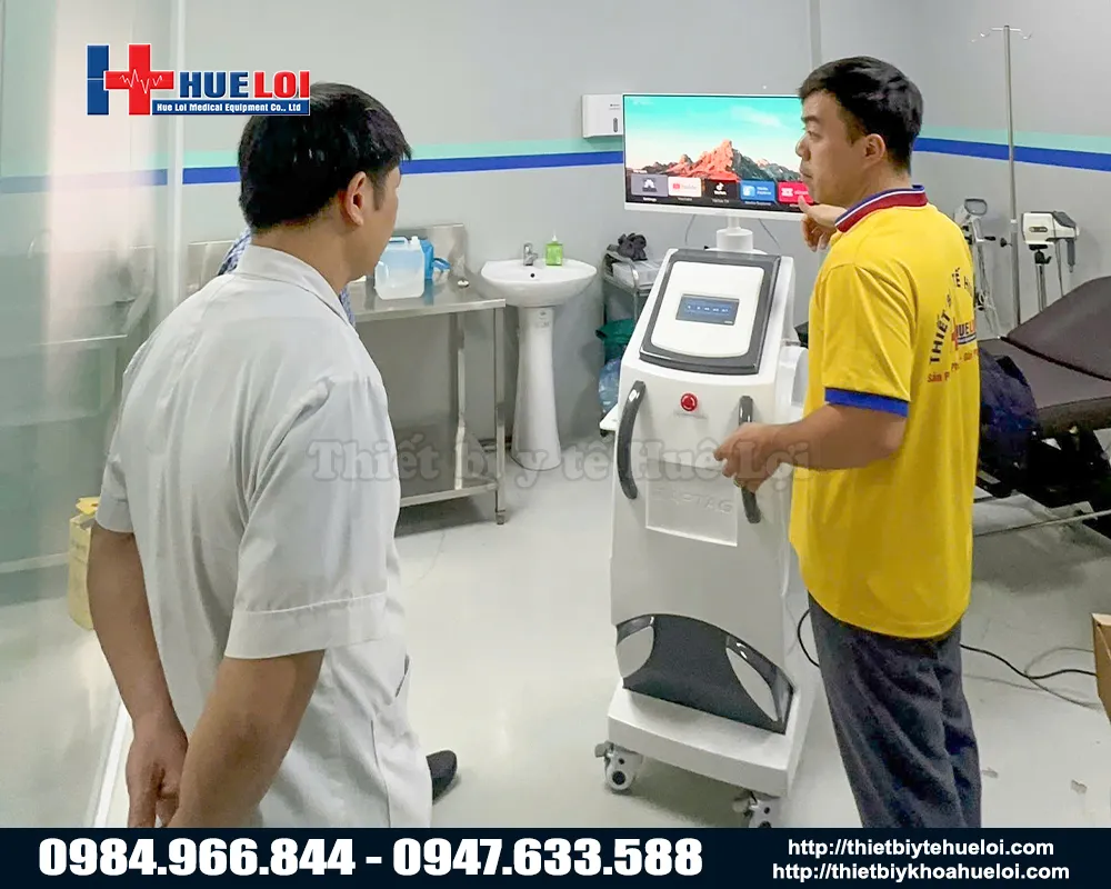 Hướng dẫn sử dụng máy điều trị tuyến tiền liệt