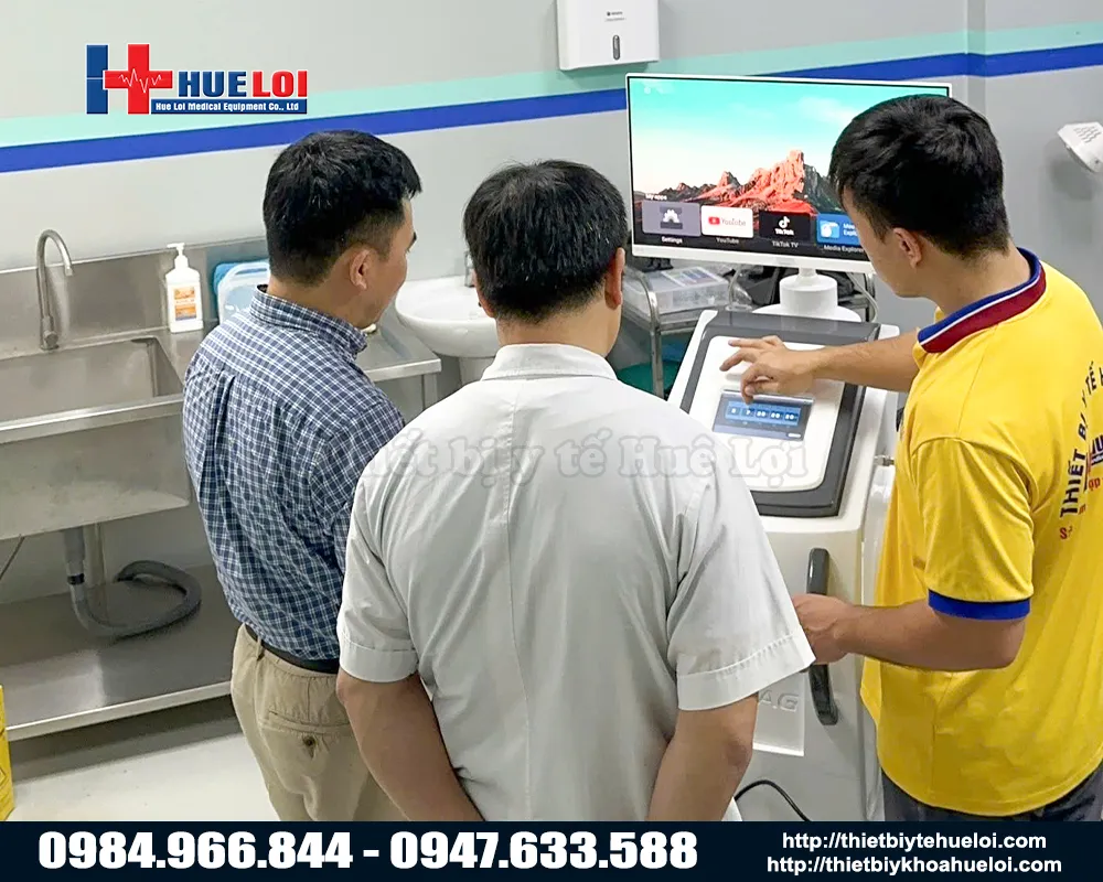 Hướng dẫn trị liệu bằng máy trị bệnh tuyến tiền liệt