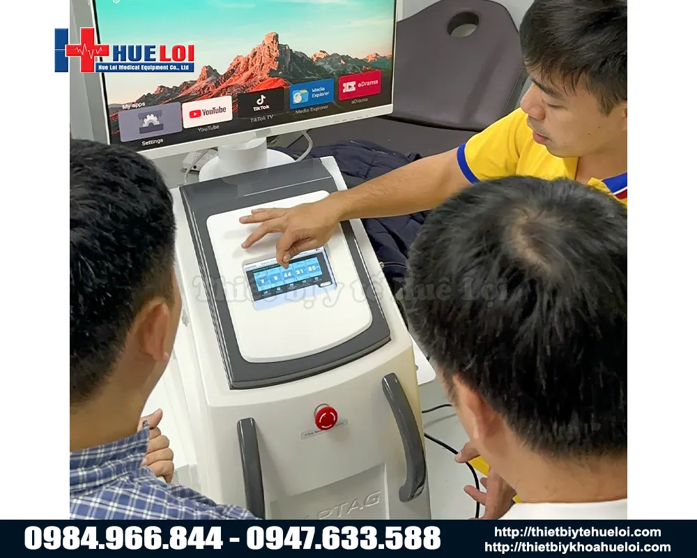 Máy trị liệu tuyến tiền liệt 3in1