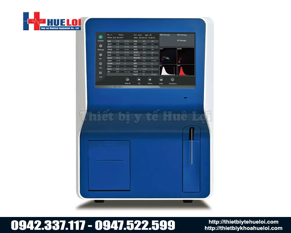 M&aacute;y ph&acirc;n t&iacute;ch huyết học th&uacute; y tự động bha-5000 vet cao cấp
