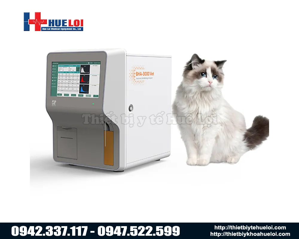 Máy Xét Nghiệm Máu 3 Thành Phần BHA-3000 VET