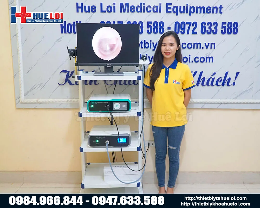 M&aacute;y nội soi tai mũi họng h&igrave;nh ảnh FULL HD