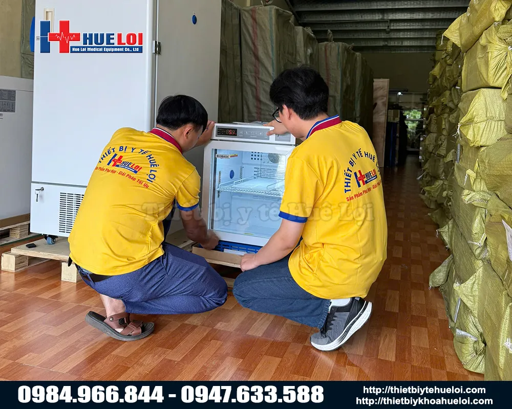 Kiểm tra chức năng tủ bảo quản mẫu biobase trước khi b&agrave;n giao