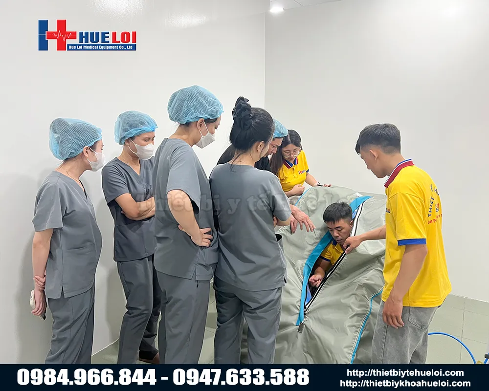 Hệ thống oxy trị liệu &aacute;p lực cao