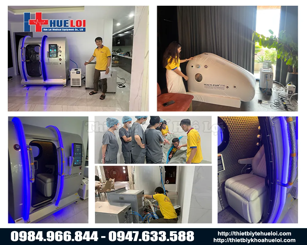 huê lợi chuyên phân phối buồng oxy cao áp giá tốt