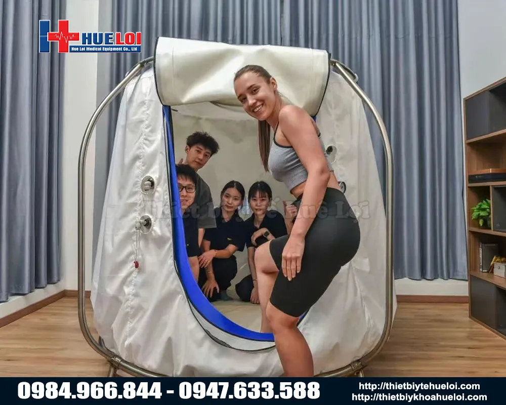Buồng oxy cao áp phục hồi sức khỏe công suất cao