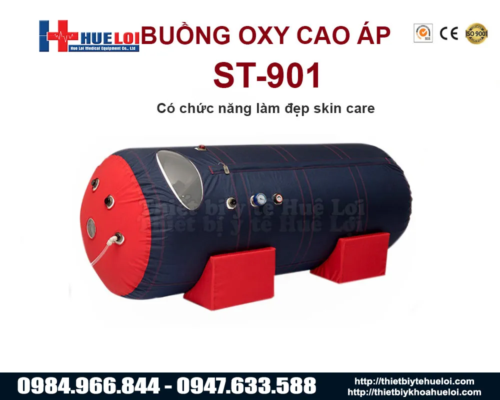 Hệ thống buồng oxy cao &aacute;p cao cấp