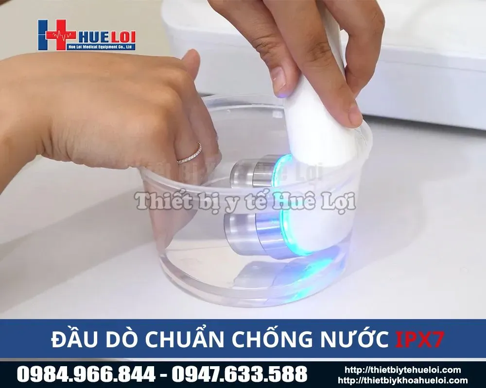 Đầu dò chống nước máy siêu âm trị liệu hb810a